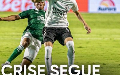 GOIÁS 2 X 0 CEARÁ – EM MEIO À CRISE SEM FIM, VOZÃO PERDE MAIS UMA