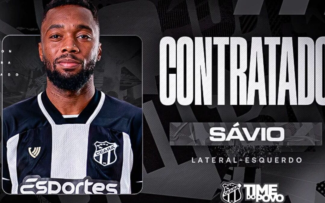 Ceará oficializa a contratação do lateral-esquerdo Sávio, ex-Remo