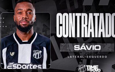 Ceará oficializa a contratação do lateral-esquerdo Sávio, ex-Remo