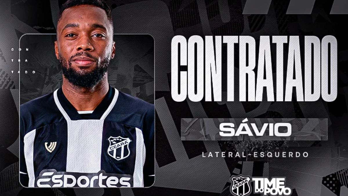 Ceará oficializa a contratação do lateral-esquerdo Sávio, ex-Remo
