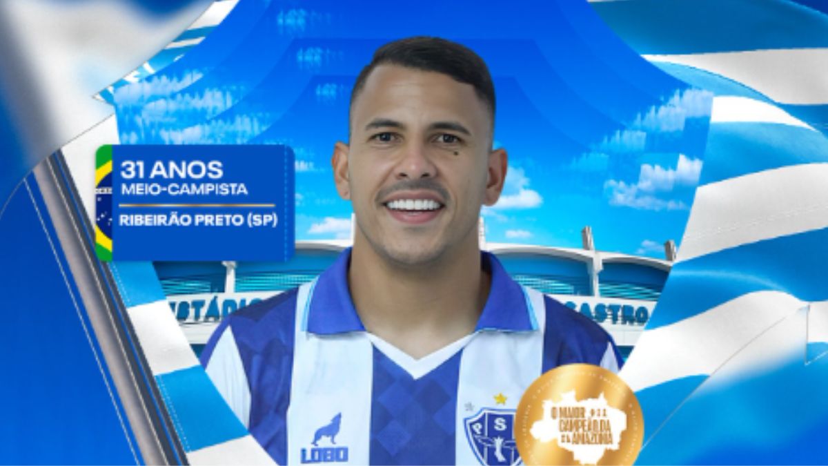 Paysandu anuncia contratação do meia Radsley, do Retrô, por empréstimo