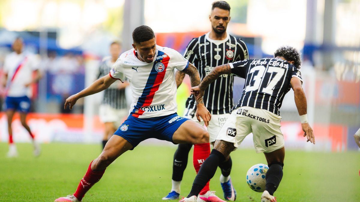 Bahia x Corinthians na Arena Fonte Nova pela Série A 2026