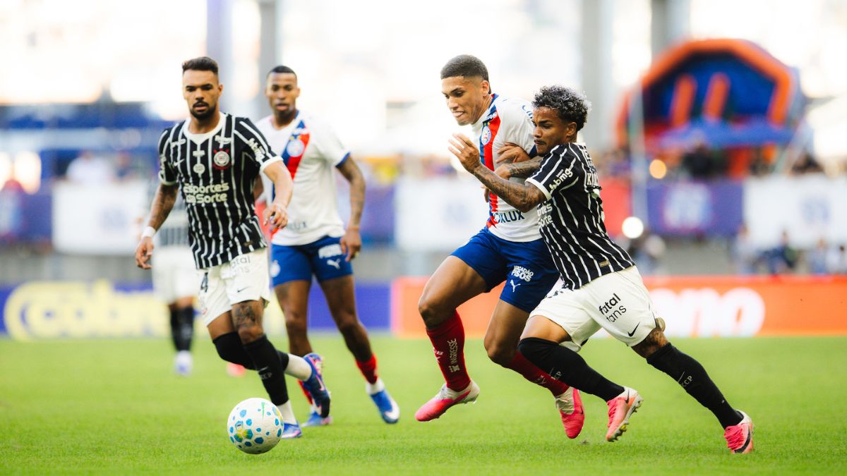 Bahia x Corinthians na Arena Fonte Nova pela Série A 2026