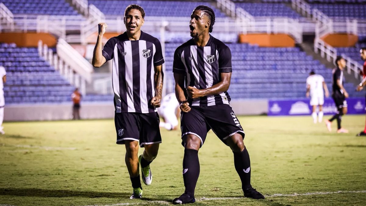 Ceará vence Atlético-MG em casa e garante ida para final do Brasileiro Sub-20 1 Série B Sub-20 - Ceará - Atlético-MG - Gabriel Amaral