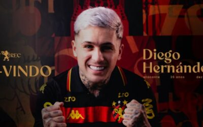 Sport oficializa a contratação do atacante uruguaio Diego Hernández, ex-Remo e Botafogo