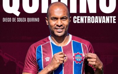 Ex-Santa Cruz, Quirino é anunciado por futuro adversário coral na Série C