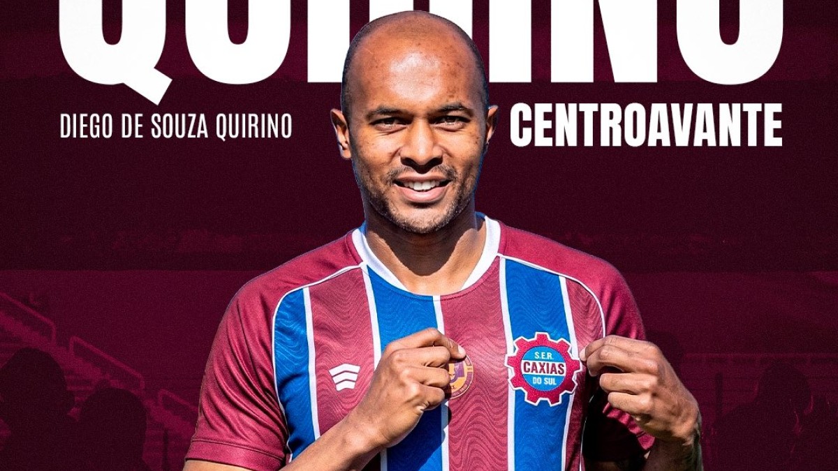 Ex-Santa Cruz, Quirino é anunciado por futuro adversário coral na Série C 2 Quirino, ex-Santa Cruz, é apresentado pelo Caxias-RS