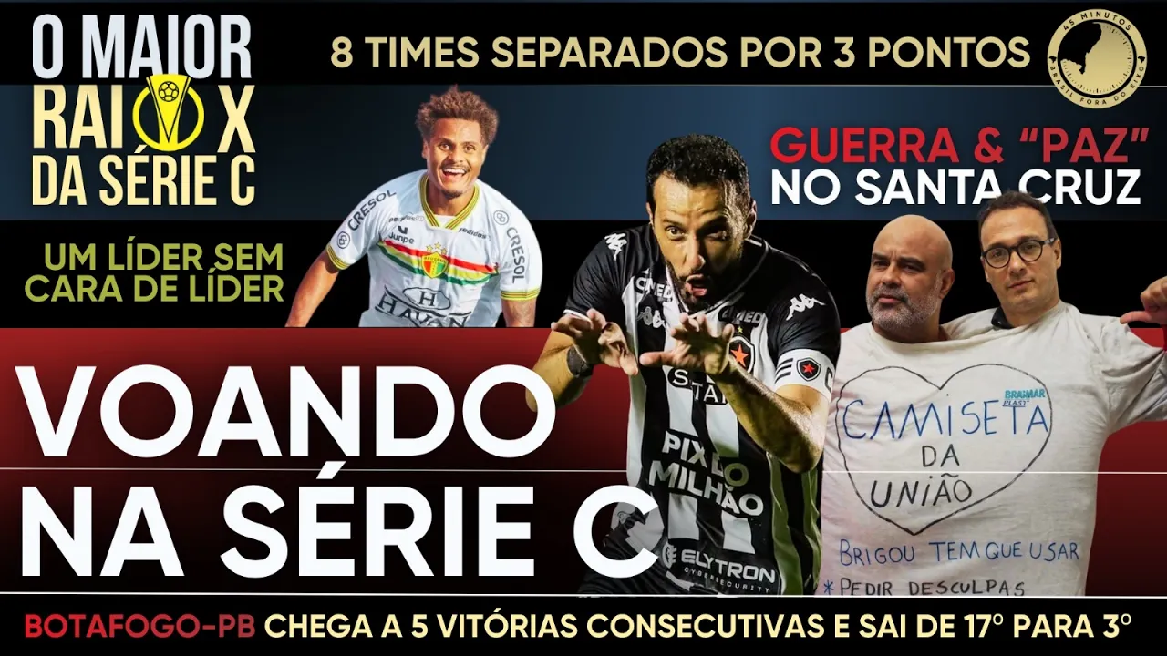 Raio X da 15ª rodada da Série C: Análise da tabela da reta final da competição