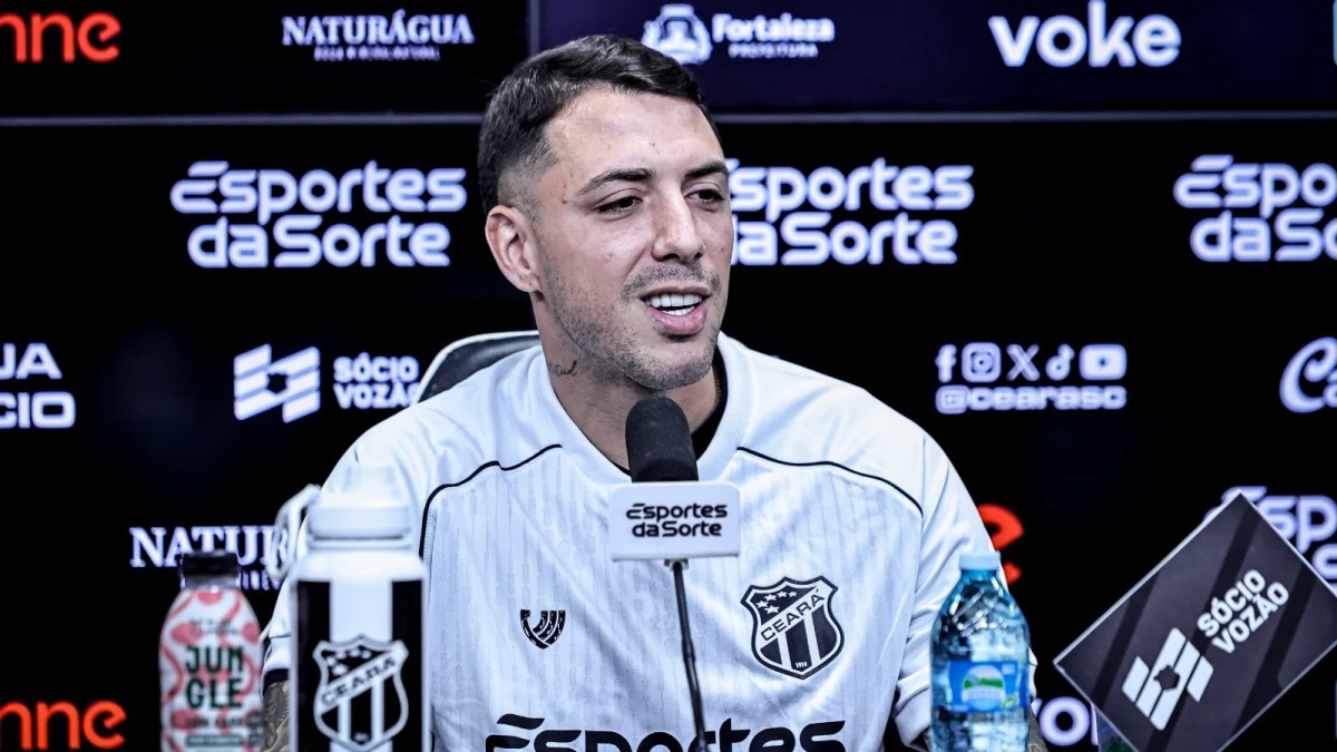 Renzo López mostra otimismo em recuperação do Ceará na Série B: "Estou muito tranquilo" 1 Renzo López, atacante do Ceará