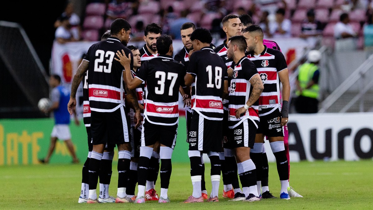 Santa Cruz em 2026, na disputa da Série C, em partida contra o Ituano