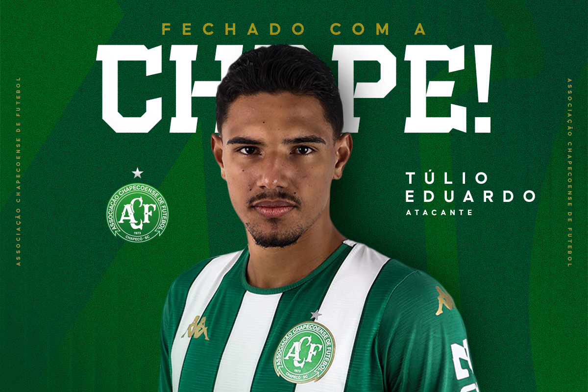 Ex-Decisão e Santa Cruz, Túlio Eduardo reforça a Chapecoense após brilhar na Série D