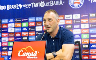 Em coletiva, Cadu Santoro traça objetivos do Bahia na temporada: “Se estabilizar como um clube top-5 do Brasil”