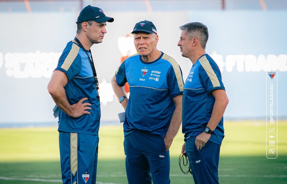 Paulo Autuori e Bernardo Franco são regularizados e comandam o Fortaleza contra o Palmeiras na Copa do Brasil