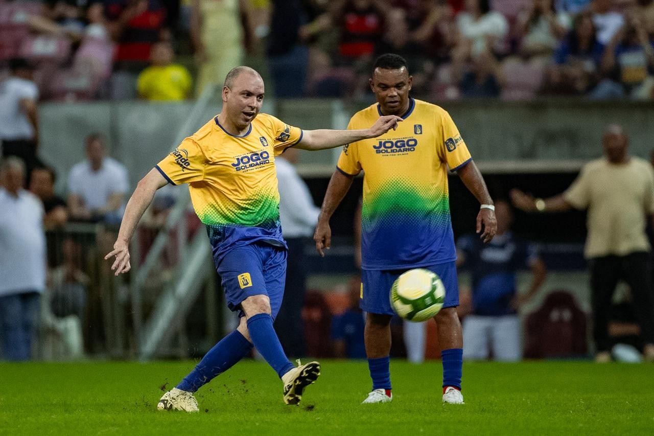 Jogo solidário com Frei Gilson - Obra de Maria 2026