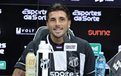 Lucas Mugni celebra retorno ao Ceará e se coloca à disposição para estrear