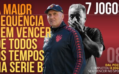 Dá para reagir? Sport vive seu maior jejum de vitórias na história da Série B de pontos corridos