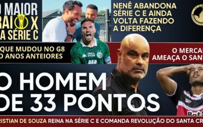 Raio X da Série C (rodada 14): A análise completa da 3ª divisão do Campeonato Brasileiro e projeções