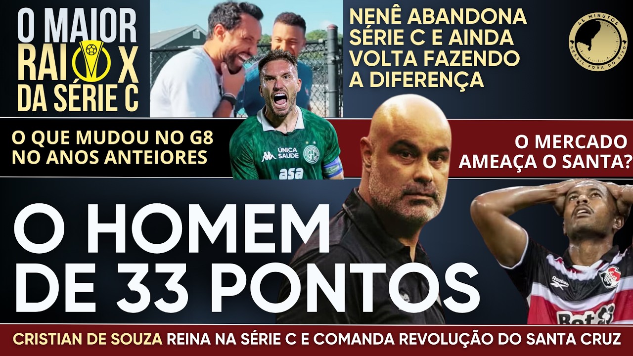 Raio X da Série C (rodada 14): A análise completa da 3ª divisão do Campeonato Brasileiro e projeções