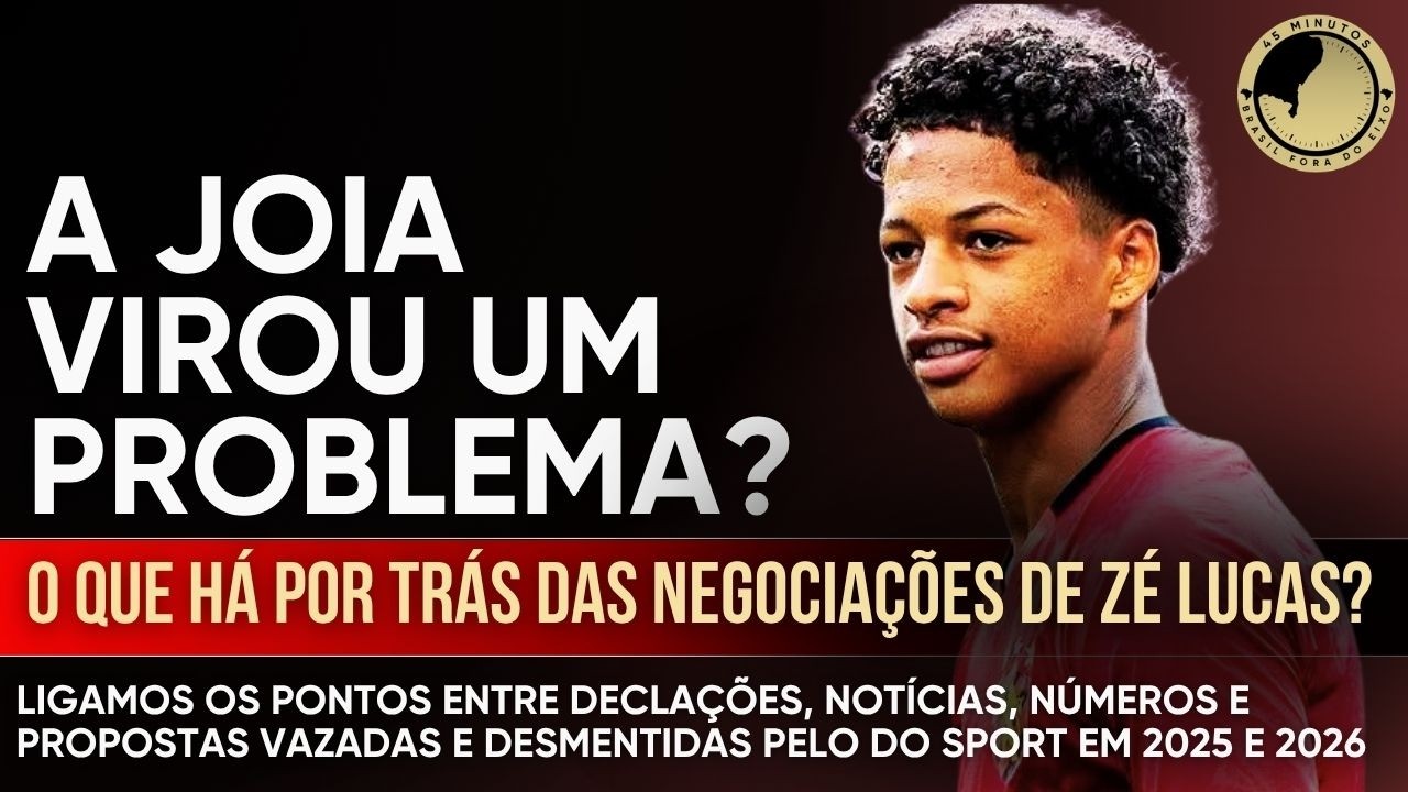 Zé Lucas: A salvação virou problema? Por que o Sport não consegue vencer a joia? Os erros do clube