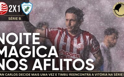 Náutico 2 x 1 Londrina: Com show de Jean Carlos em baixo de forte chuva, Timbu vence na Série B