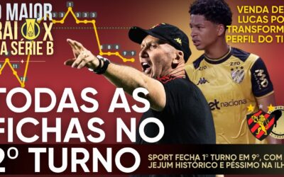 De líder a intermediário: Sport afunda e a venda de Zé Lucas vira “all in” pelo acesso no 2º turno