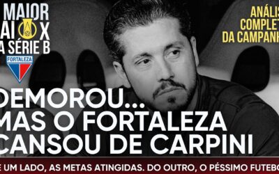 O fim da era Carpini no Fortaleza: Apesar das metas alcançadas, Laion não dava sinais de evolução