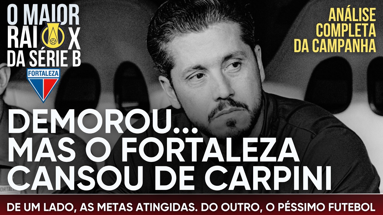 O fim da era Carpini no Fortaleza: Apesar das metas alcançadas, Laion não dava sinais de evolução