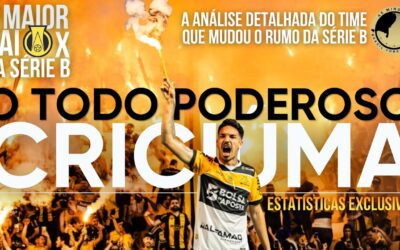 Criciúma reina absoluto e eleva médias e projeções da Série B. Tigre é o 8º melhor líder da história