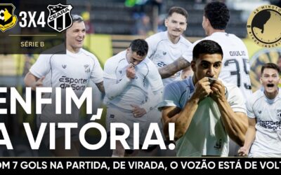 São Bernardo 3 x 4 Ceará: Em um segundo tempo eletrizante, Ceará vira e volta a vencer na Série B