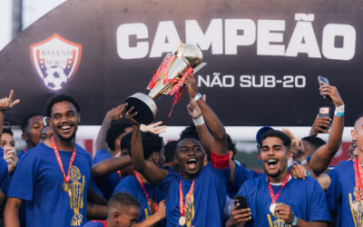 Bahia vence Fluminense de Feira por 10 x 3 no agregado e é campeão baiano sub-20 pela 8ª vez consecutiva