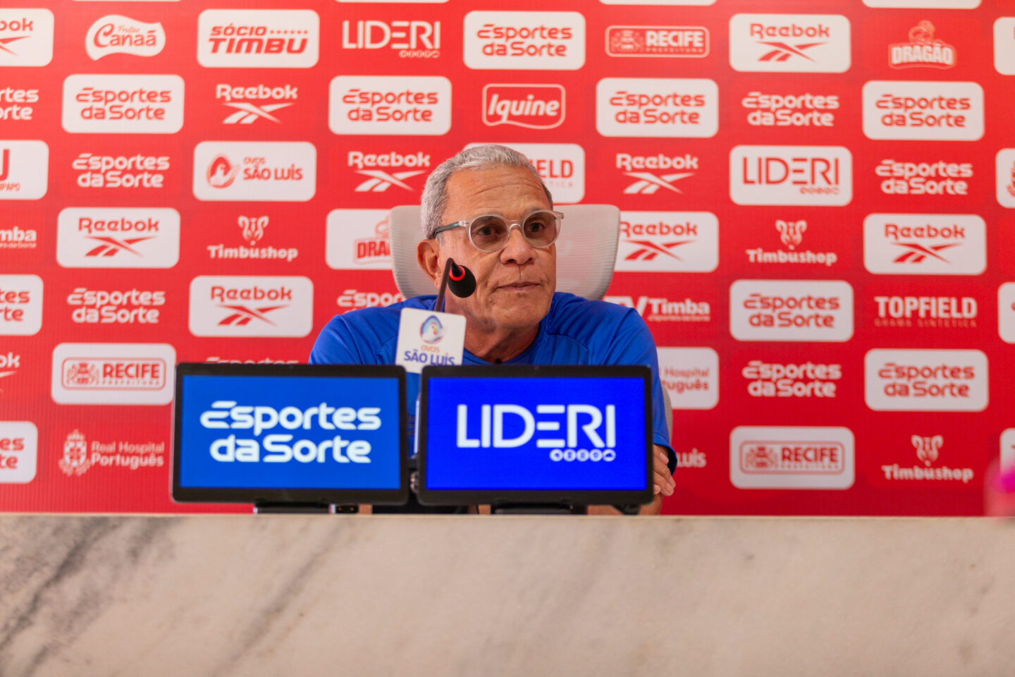 Técnico do Náutico indica mudanças no meio-campo contra o Ceará e fala sobre utilização dos atletas da base 1 Hélio dos Anjos - Treinador - Náutico