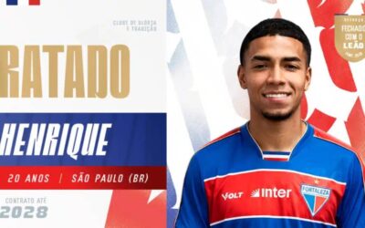Fortaleza oficializa contratação de Kaio Henrique, ex-Porto