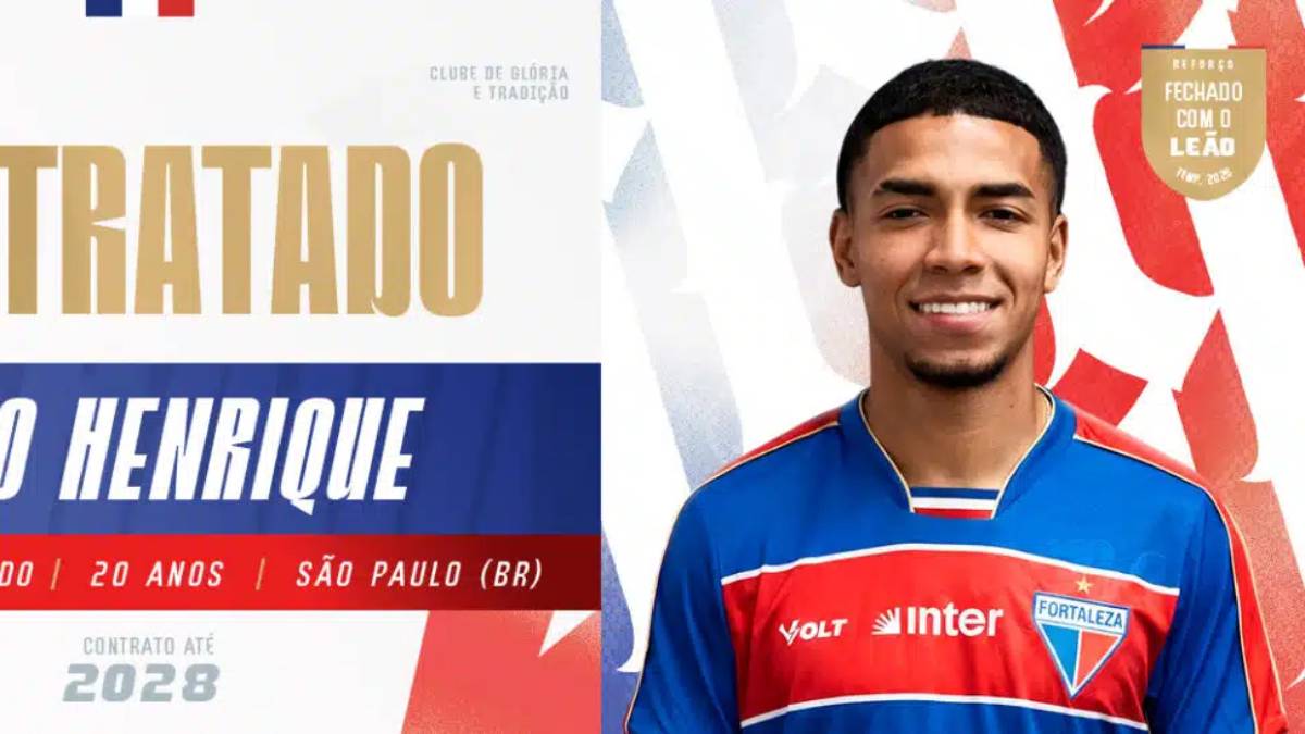 Fortaleza oficializa contratação de Kaio Henrique, ex-Porto