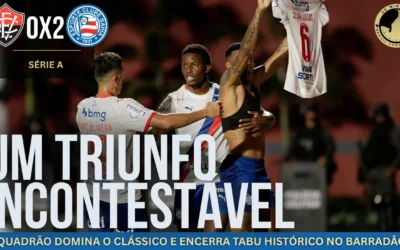 Vitória 0 x 2 Bahia – Tricolor sobra no Ba-Vi e quebra tabu histórico no Barradão