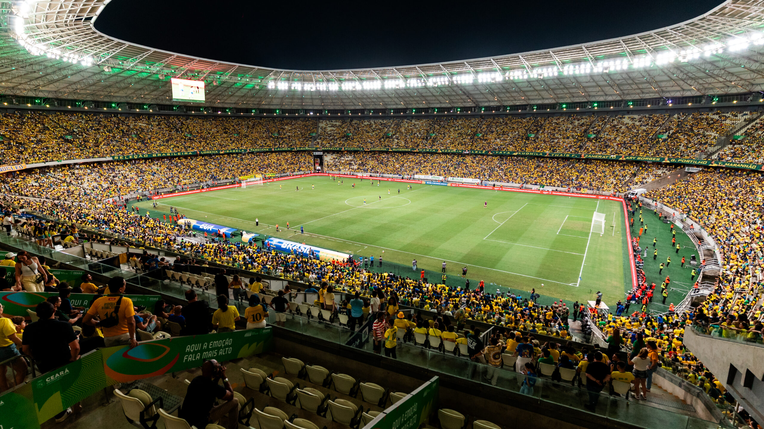 Arena Castelão vai implementar gramado híbrido para Copa do Mundo Feminina