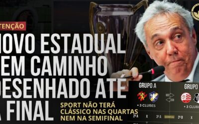 Campeonato Pernambucano 2027 tem caminhos traçados -Sport “livre” de clássicos nas quartas e semis; Entenda!