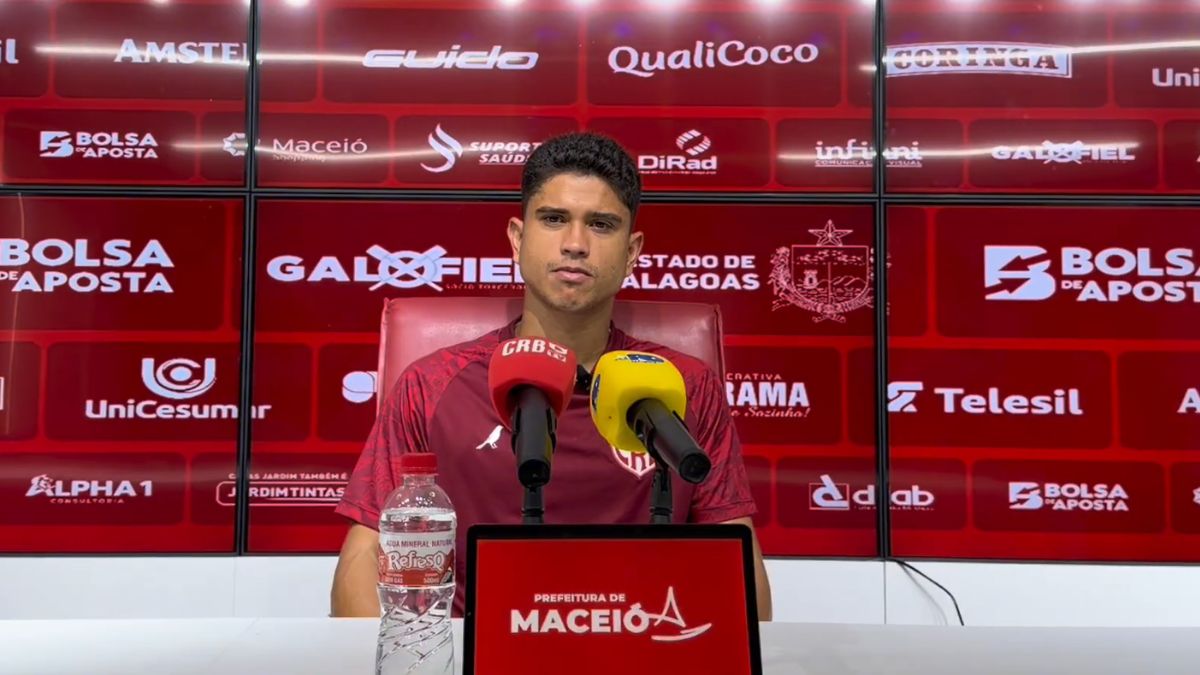 “Teve mudança em todos os aspectos”, diz Kevin sobre CRB após chegada de Fábio Matias