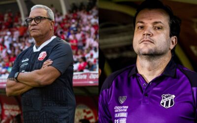 Duelo Náutico x Ceará coloca trabalhos de Hélio dos Anjos e Daniel Paulista à prova