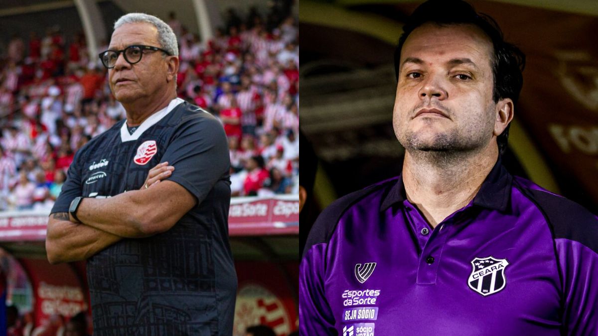 Duelo Náutico x Ceará coloca trabalhos de Hélio dos Anjos e Daniel Paulista à prova 1 Hélio dos Anjos - Daniel Paulista - Náutico - Ceará