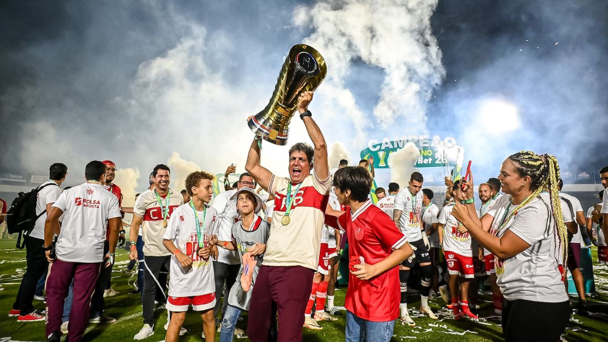 CRB campeão alagoano 2026 - presidente Mário Marroquim