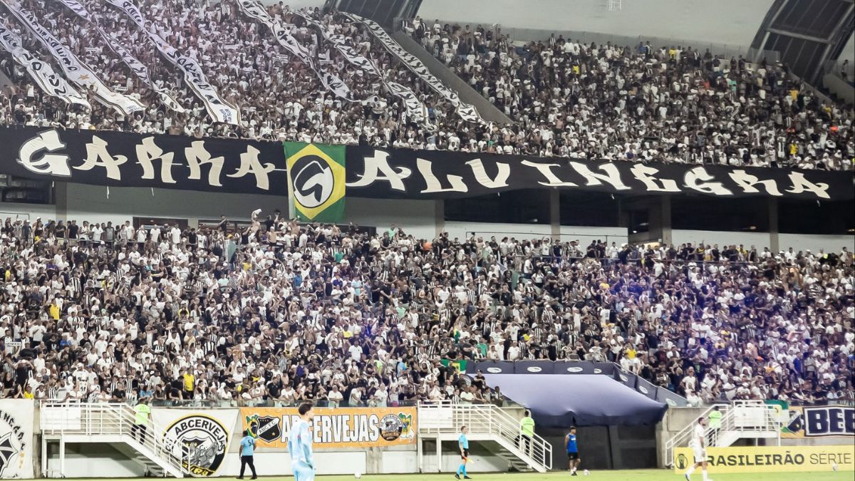 Torcida do ABC na Arena das Dunas