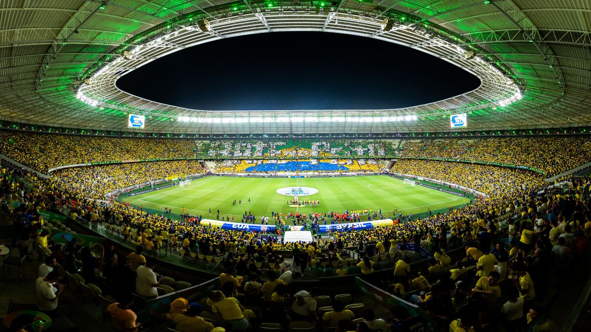 Arena Castelão será o único estádio do Nordeste a receber o Brasil na Copa do Mundo Feminina 2027
