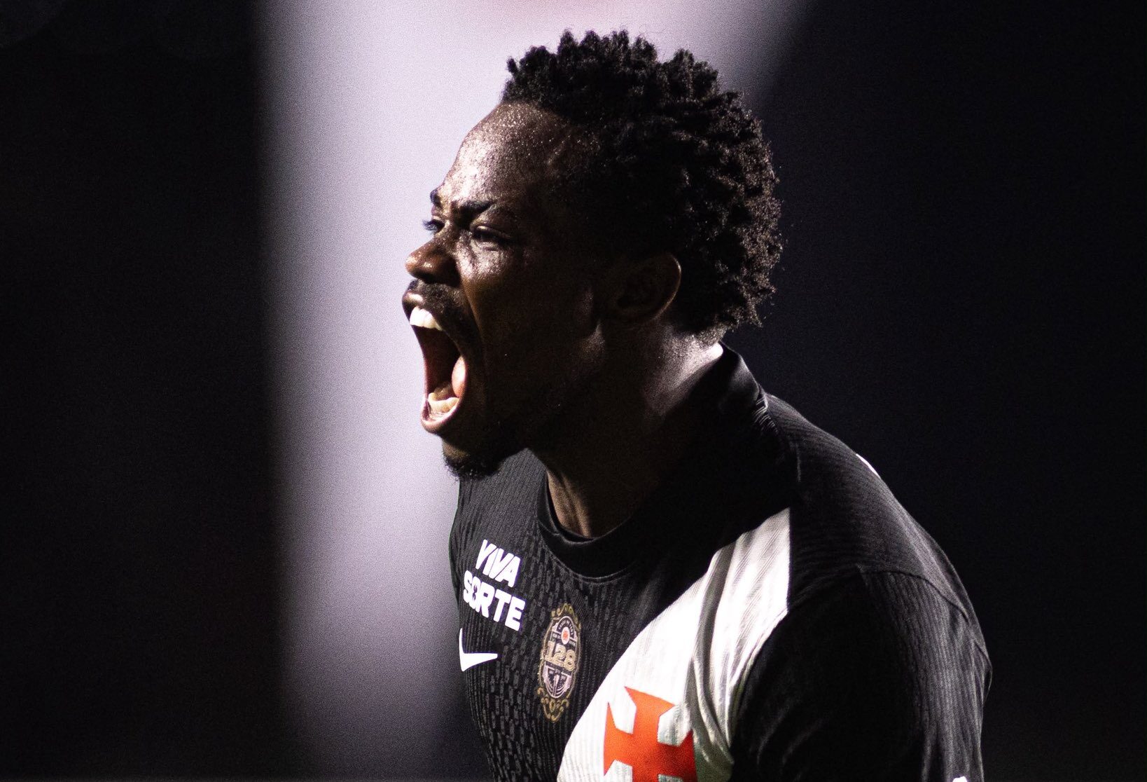 Andrés Gomes comemora seu gol - Foto: Mateus Lima/Vasco da Gama
