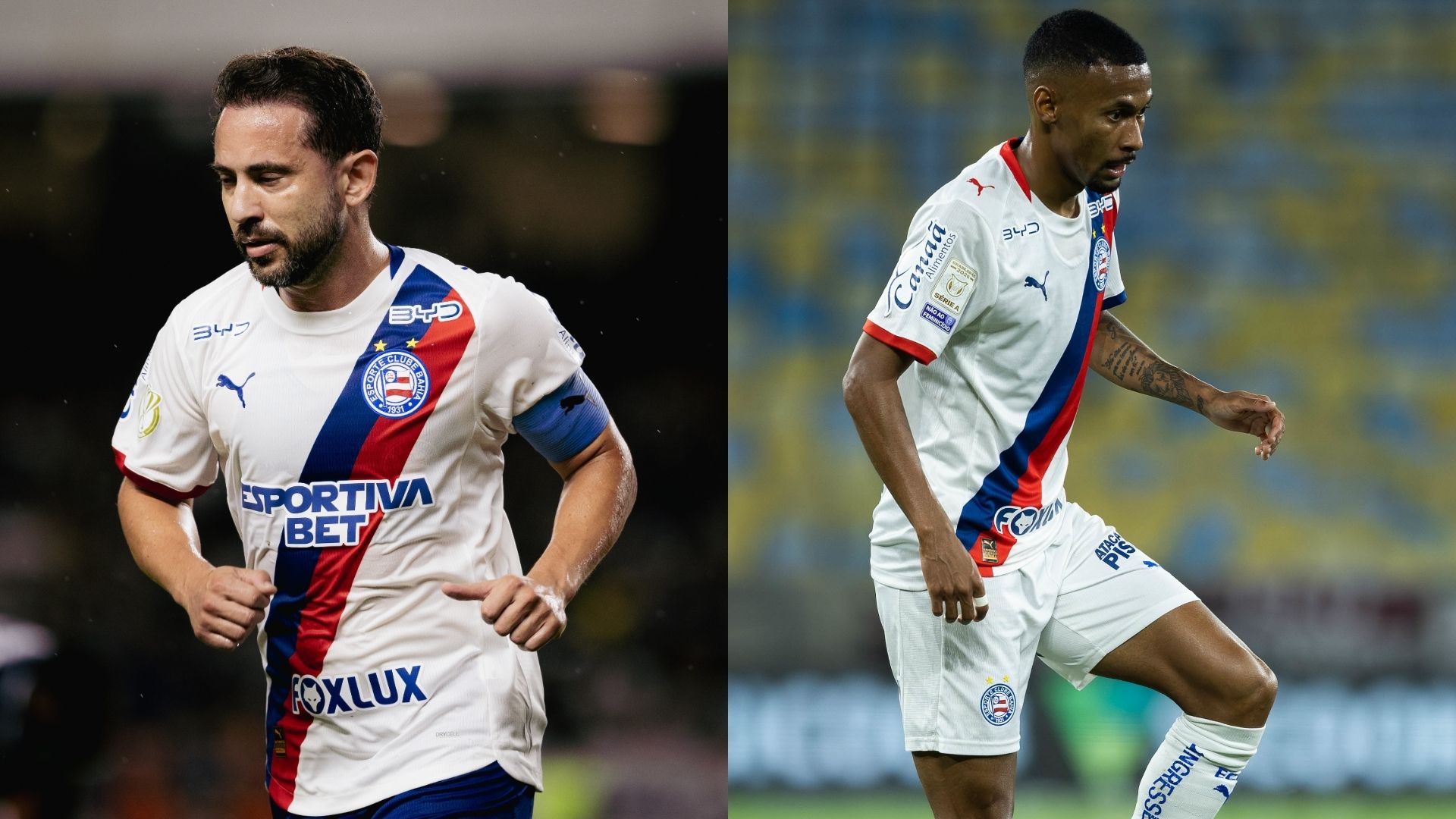 Atacante do Bahia tem lesão constatada e está fora do Ba-Vi; Everton Ribeiro faz "trabalho especial" 1 Everton Ribeiro e Ademir - Fotos: Rafael Rodrigues/EC Bahia