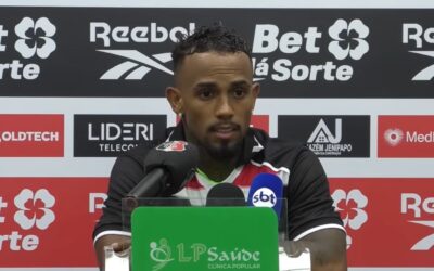 Novo reforço do Santa Cruz, Cassiano cita preferência por posição no ataque e se coloca à disposição para estrear na Série C