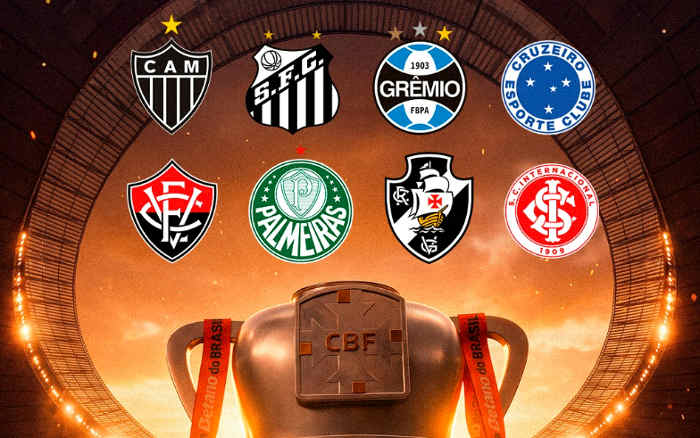 Definidos os 8 clubes das quartas da Copa do Brasil 2026; veja ranking de presenças
