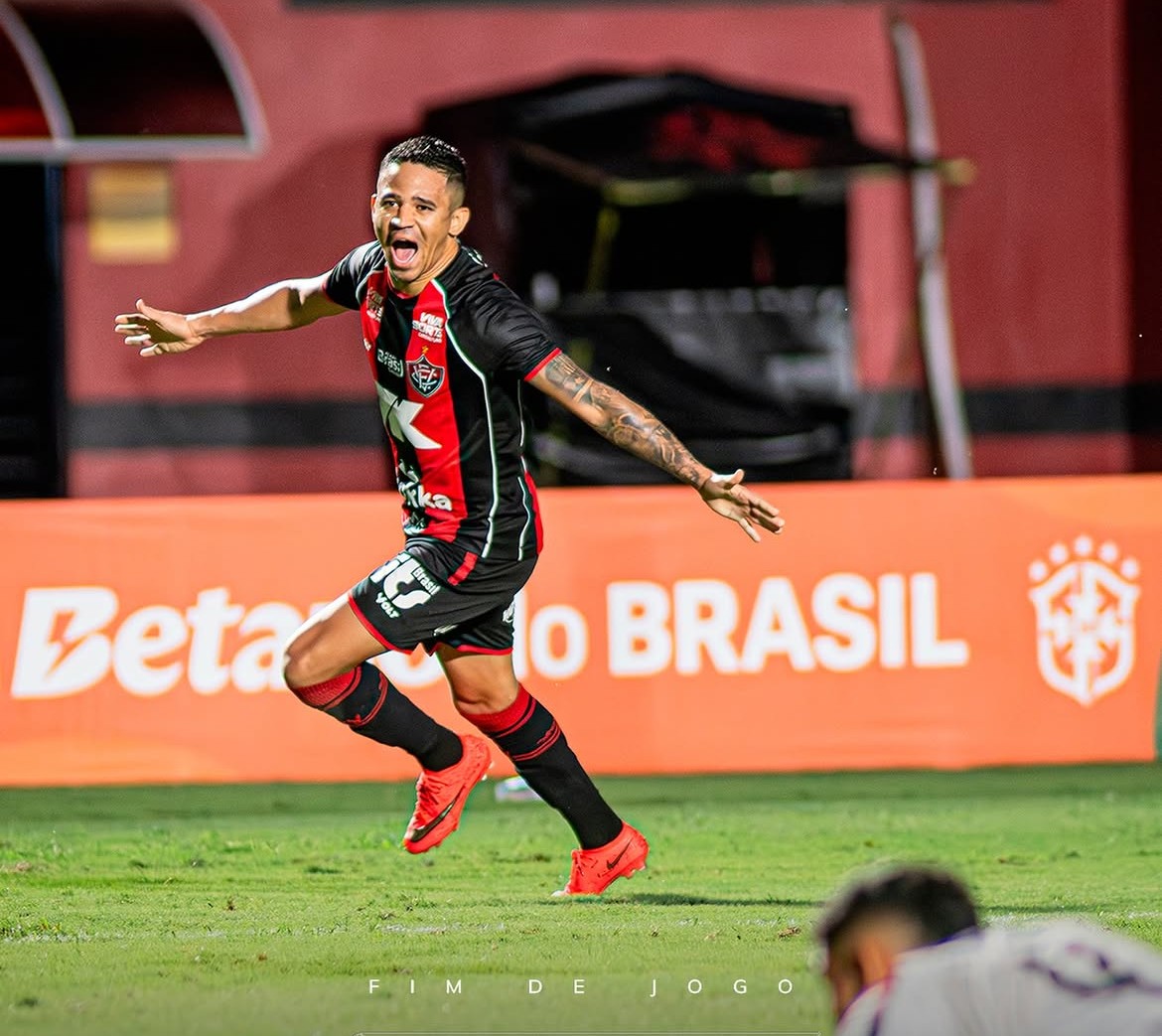 Gol de Erick (Foto: Victor Ferreira/EC Vitória)