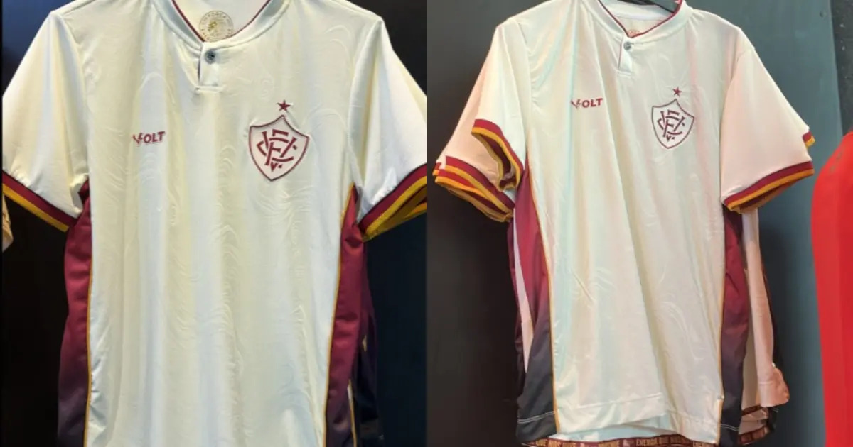 Camisa 2 do Vitória é colocada à venda antes mesmo de ser anunciada pelo clube