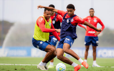 Bahia realiza segundo treino da antes do Ba-Vi com ajustes táticos e avanço de Everton Ribeiro