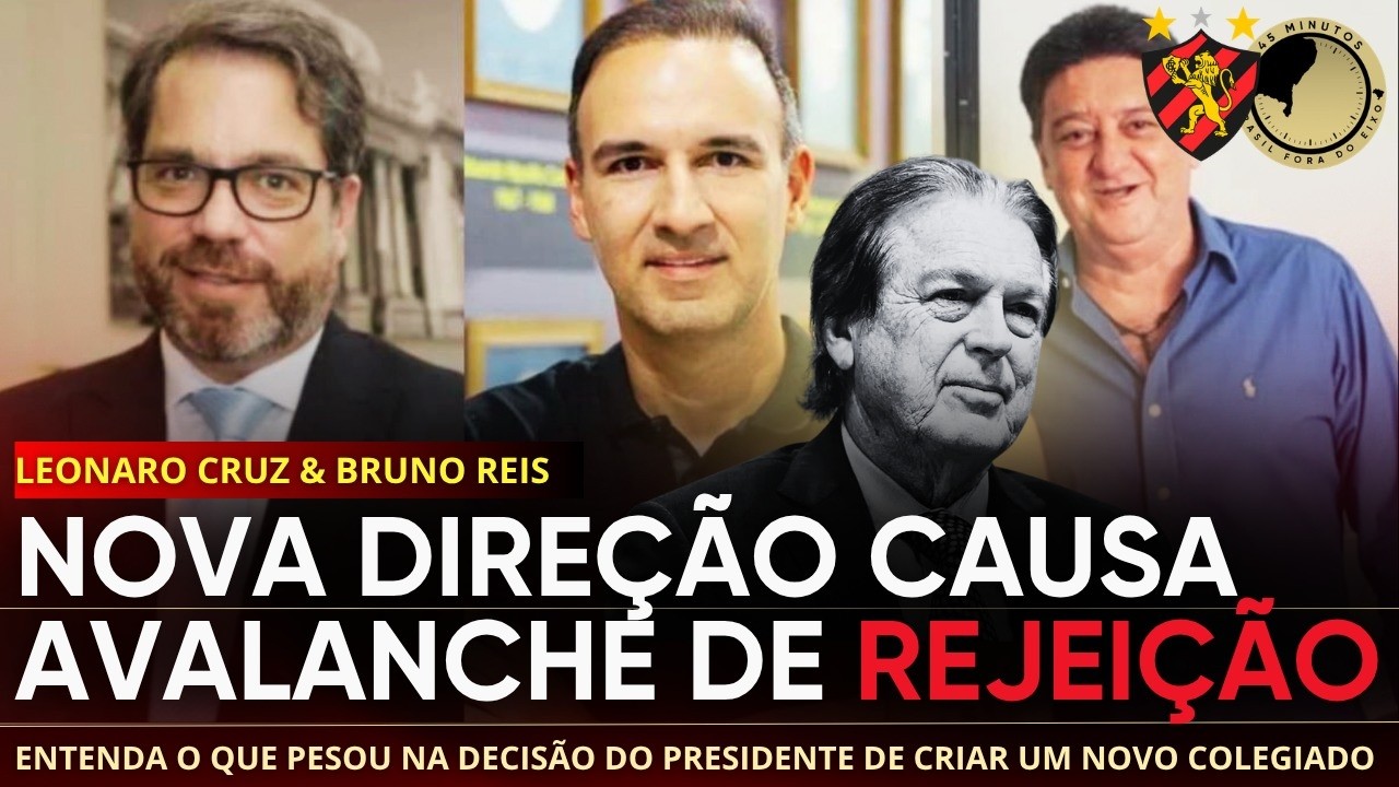 O novo comitê do Sport: Sob forte pressão, presidente abre espaço para o grupo de Luciano Bivar